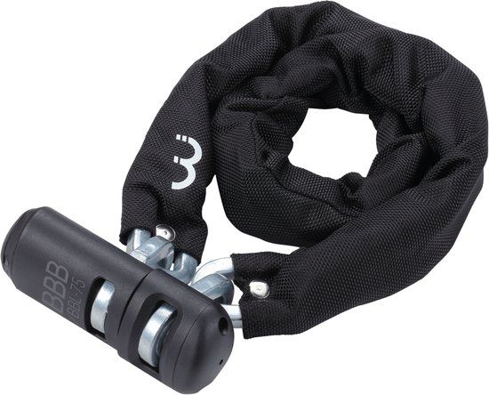 BBB Cycling SecureChain ART 2 Kettingslot - Zwart - 90cm
