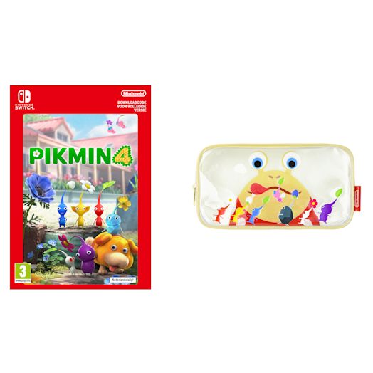 Pikmin 4 + Pikmin - Transparent Case