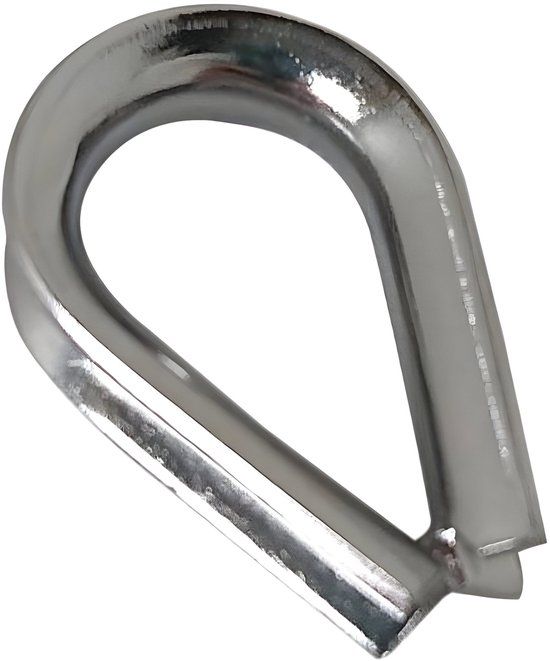Deltafix Touwkous Verzinkt 3 mm 4 stuks