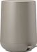 Zone Denmark Nova Pedaalemmer - Poubelle Salle de bain Softclose - Seau à déchets Petit - Accessoires Toilette & Salle de bain - Plastique - 5 litres - 29 x 23 cm - Taupe