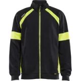 Blaklader Sweatshirt zippé haute visibilité