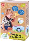 Playgo Play hamerbank educatief speelgoed biobased met ballen 5-delig.