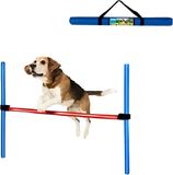maxxpro Spring obstakel voor hond rood/blauw 85 cm