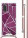 iMoshion Hoesje met Koord - Samsung Galaxy S20 - Bordeaux Graphic