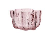 Kosta Boda Photophore Crackle 5,8 cm Rose