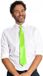 Partychimp Stropdas Neon Groen 50 Cm