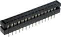 TRU COMPONENTS 1589738 Female connector Aantal rijen 2 1 stuk(s)
