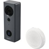 Sygonix Interphone vidéo via WiFi – Radiocommunication – Gris, Blanc