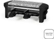 LIVOO Raclette DOC156N - 2 personnes - 350W - Plaque en granit - Gris/Noir