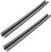 KOTARBAU® 2 st Bouchon de porte double, Bande d'étanchéité, Mousse de polyéthylène, 95cm, Gris, Joint de porte, 30mm, Joint de bas de porte, Isolation phonique, Coupe-vent, Isolation pour porte intérieure et porte extérieure