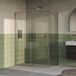 Brauer Stellar - Douchecabine met Draaideur - Helder Glas - 140x90x200 cm - Omkeerbaar - incl. Glascoating - PVD RVS-Kleurig Geborsteld