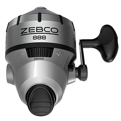 Zebco 888 Spincast vismolen - 3 lagers - Voorgespoeld