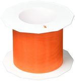 C.E. Pattberg Sheer organza lint oranje, 27 meter cadeauverpakkinglint, 7 cm breed, accessoires voor decoratie en handwerk, decoratielint voor geschenken, voor elke gelegenheid