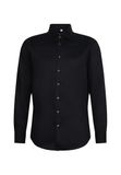 Seidensticker Comfort Fit Lange arm Business Shirt Heren, zwart