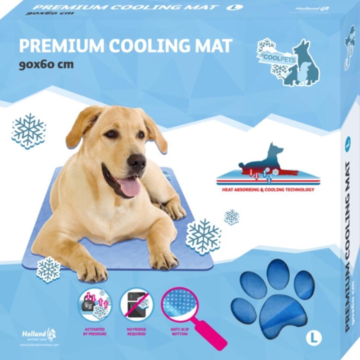 Coolpets Premium Cooling Mat - L Meerkleurig