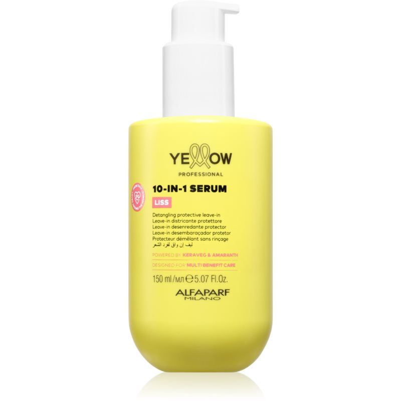 Yellow Professional Liss YELLOW PROFESSIONAL LISS 10-IN-1 SERUM 150 ml Leave-in démêlant protecteur pour cheveux indisciplinés