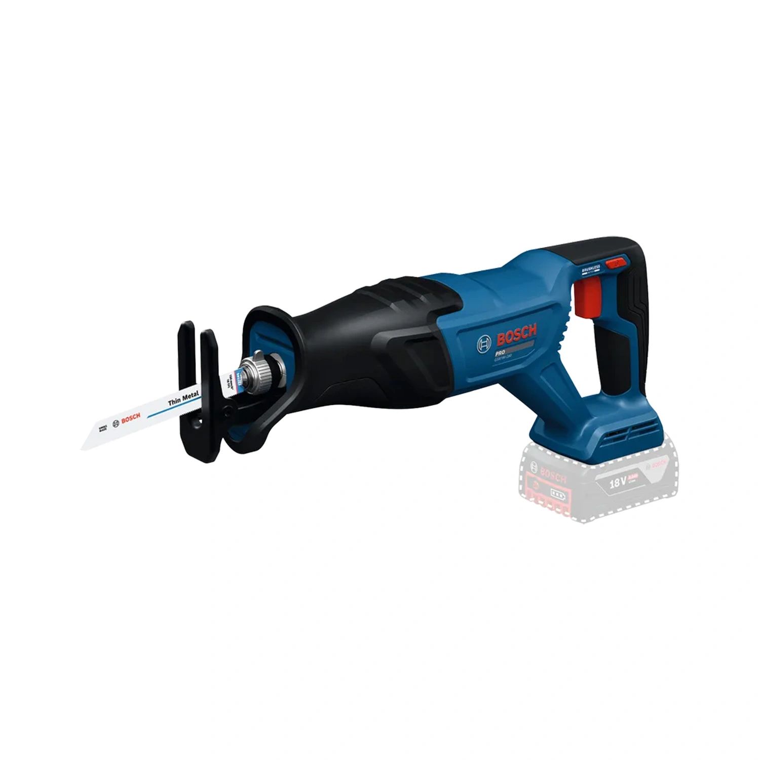 Bosch Blauw GSA18V-280 Accu reciprozaag