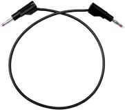 Mueller Electric BU-P4911B-12-0 Meetsnoer Bananenstekker Bananenstekker 0.3 m Zwart 1 stuk(s)