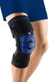 Bauerfeind GenuTrain S Pro Kniebrace - Instelbare Scharnieren - Kniebandage - Knie Support - Maat 1 - Rechts - Zwart