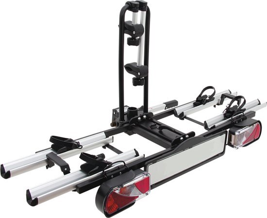 Pro-User Diamant - Fietsendrager voor 2 Fietsen - Trekhaak - Zilver/Zwart