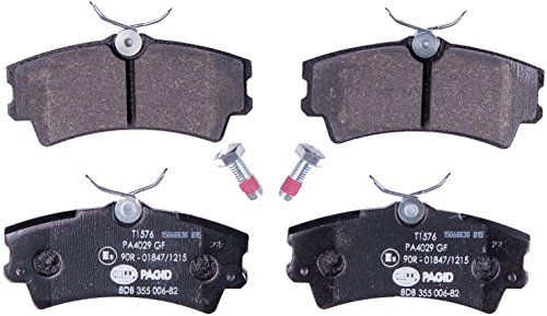 HELLA PAGID 8DB 355 006-821 Remblokkenset - T1576 - Dikte: 15.5mm - Lucas - SANTANA MOTOR