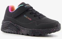Skechers Uno Lite-Rainbow Specks Meisjes Sneakers - Zwart - Maat 32