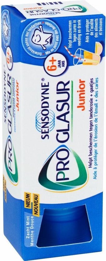 Sensodyne ProGlasur Tandpasta Junior 6+ 50 ml