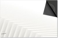 Dietrix Inductie Beschermer 60x52 - Wit - Abstract plank structuur
