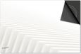 Dietrix Inductie Beschermer 60x52 - Wit - Abstract plank structuur