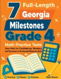 7 Effortless Math Education 7 Full-Length Georgia Milestones Grade 4 Math Practice Tests