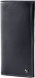 MANDARINA DUCK Leren Kaarthoes Downtown Bifold Wallet Navy Donkerblauw
