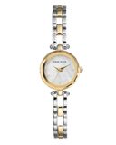 Anne Klein Premium Crystal Accented Open Armbandhorloge voor dames