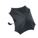 Titaniumbaby Parasol Vierkant met universele klem UV 50+ Protectie - Black