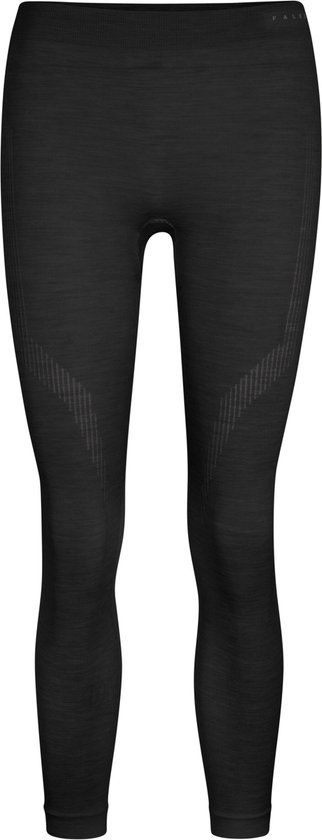 FALKE Wool-Tech Long Tights sneldrogend wol functioneel lang functioneel ondergoed dames zwart - maat M