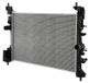 HELLA Radiateur pour refroidissement moteur, avec ailettes de refroidissement soudées, dimensions 620 x 365,5 mm, adapté entre autres pour OPEL CORSA