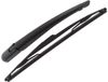 M MODECAR Modecar - Ruitenwisserarm en Blad - Peugeot 307 - 350mm - Achter - Zwart - Flatblade - Haakbevestiging - 2 stuks