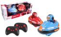 TURBO CHALLENGE - Set van 2 Voertuigen - Botsauto's - 092226 - Afstandsbediening Auto - Blauw en Rood