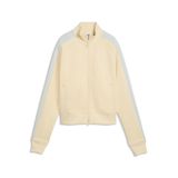 PUMA T7 ALWAYS ON veste d'entraînement courte Femme S, Buttercream Créme De Mint Yellow Green