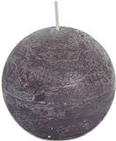 Spaas Bougie - taupe - 8 cm - rustique - 24 heures de combustion