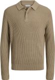 JACK & JONES JJPANNEL KNIT LS POLO AW26 Heren Trui XXL