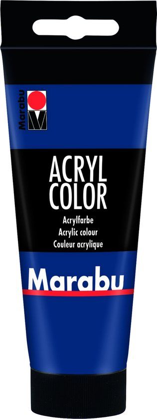 Marabu Acrylverf 100 ml Blauw Koker
