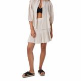 Seaside Marina Seersucker Rok – Rok voor dames – Maat 38