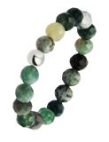 good.designs Ring met kralen van natuursteen