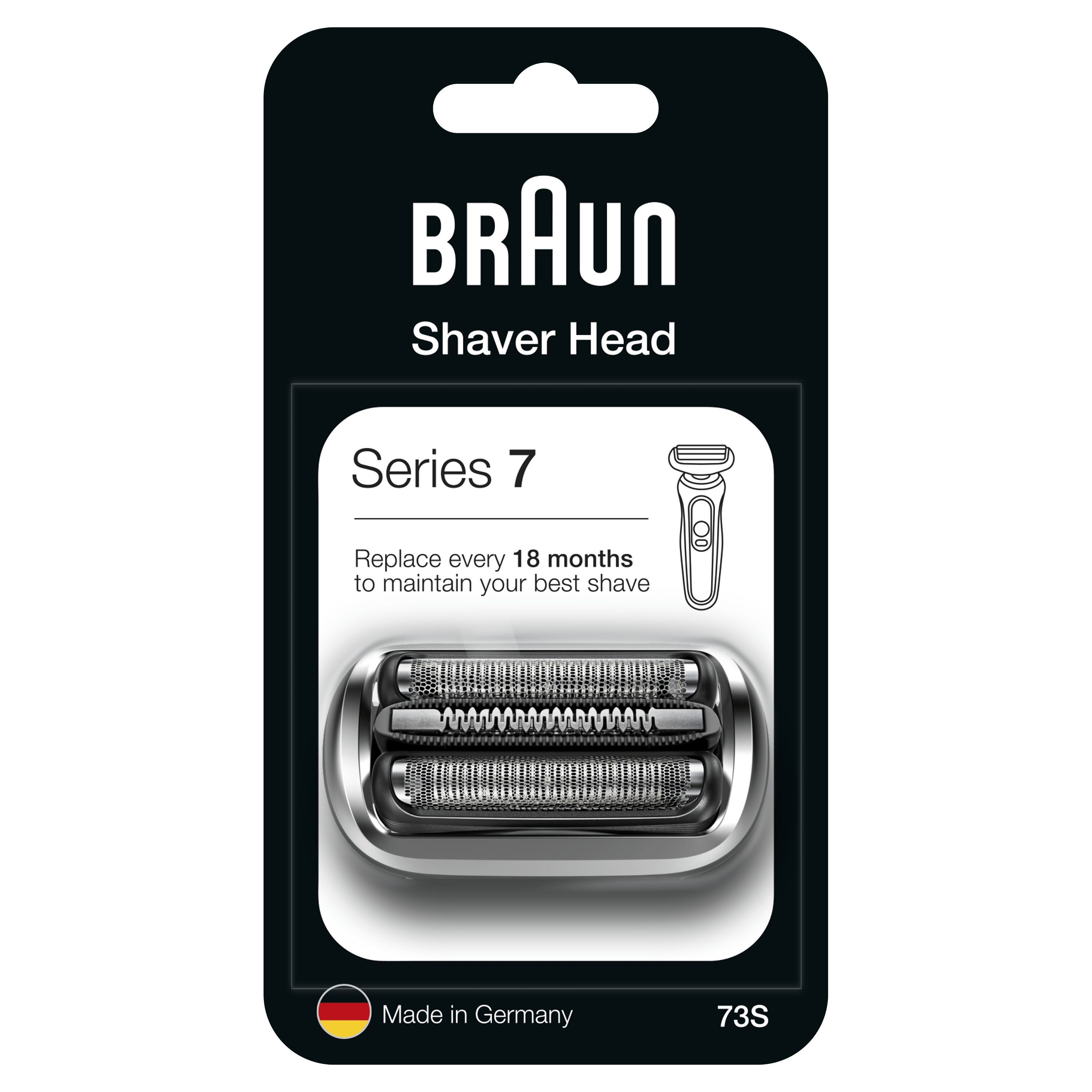 Braun Series 7 73S Scheerapparaat Vervangingskop - Zilver