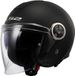 LS2 OF620 Classy Solid Mat Zwart Jethelm - Helm