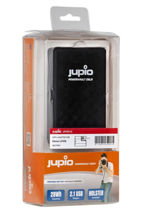 Jupio JPV0510 Camera Battery - 28 Wh - Black