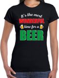 Wonderful beer fout Kerst bier t-shirt - Noir - Femme - Taille S