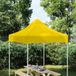 Prolenta Maison Exclusive Partytentdak 2x2 meter geel 270 g/m²