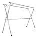 SONGMICS Sèche-linge, pliable, extensible de 133 à 201 cm | Sèche-linge sur pied, en acier inoxydable, pour intérieur et extérieur, noir et argent, collection BUNJI LLR902E01