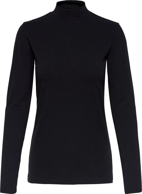 JDY JDYAVA NEW LIFE TURTLENECK TOP JRS - Zwart - Maat XS